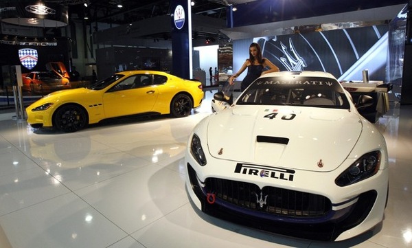 Dubai Motor Show. Maserati GranTurismo MC.