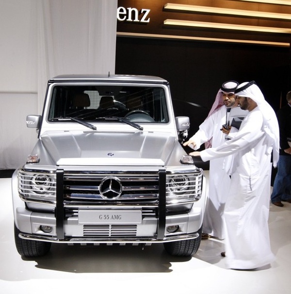 Dubai Motor Show. Mercedes-Benz G55 AMG.