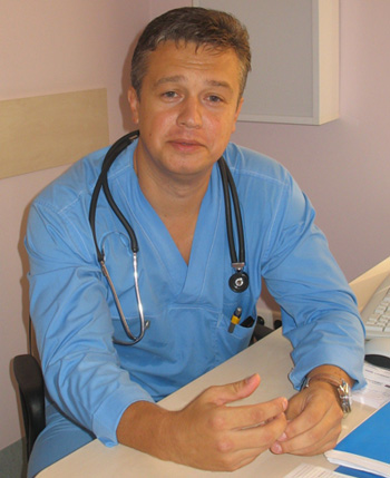 Заведующий детской службой Донецкого медицинского центра Добробут АндрейРащупкин