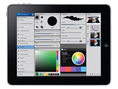 Adobe   Photoshop  Apple iPad