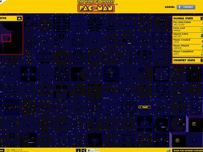 The World's Biggest Pac-Man    