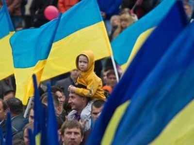 В Киеве отметили годовщину восстановления Украины