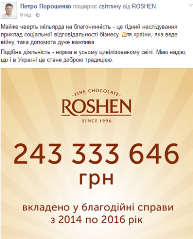    :      Roshen