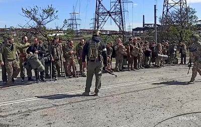 В России назвали количество вышедших из Азовстали украинских военных