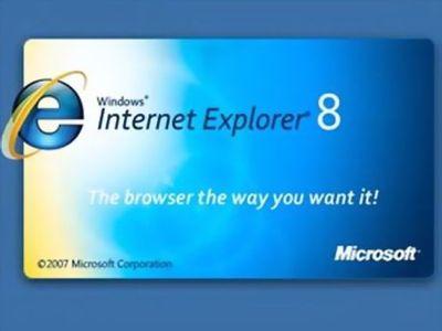 Internet Explorer 8     
