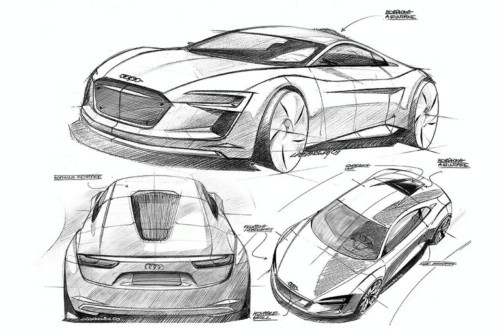 Audi R8 e-Tron Concept Revealed.