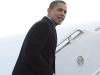 Барак Обама на трапе самолета. Фото ЕРА.