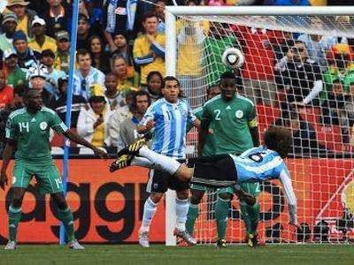 ЧМ-2010: ФИФА признала судейскую ошибку в матче Аргентина-Нигерия