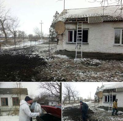 Поселок Мироновский пережил обстрел: подробности от волонтеров