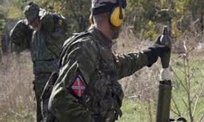 За сутки российско-оккупационные войска 35 раз нарушили перемирие на Донбассе: ранены два воина ВСУ