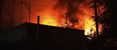 Донецк объят огнем. В городе сильнейший пожар (Видео)