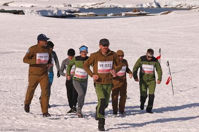 Украинские полярники присоединились к марафону, стартовавшему на Донетчине