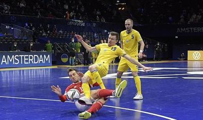 Сборная Украины по футзалу уступила россиянам в полуфинале Евро-2022 (ВИДЕО)