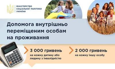 Минсоцполитики направило более 500 млн гривен на жилищные субсидии переселенцам