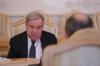 Глава ООН предложил создать трехстороннюю контактную группу для решения гуманитарных вопросов в Украине