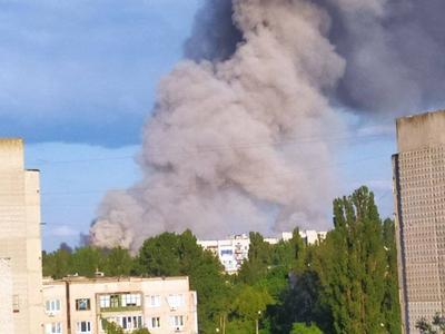 На оккупированной Луганщине взорвался рашистский склад боеприпасов (ВИДЕО)