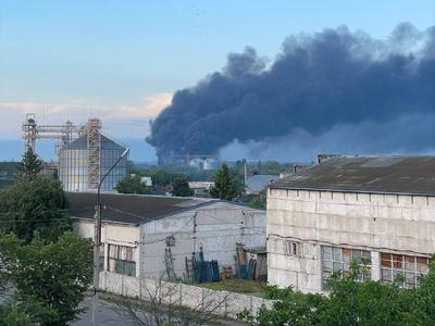 В Сватово на Луганщине горят склады боеприпасов оккупантов