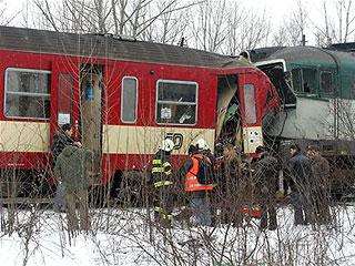 В Чехии столкнулись два поезда: десятки раненых
