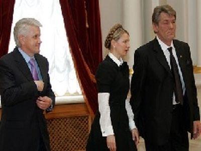 Ющенко, Тимошенко и Литвин едут в Донецк